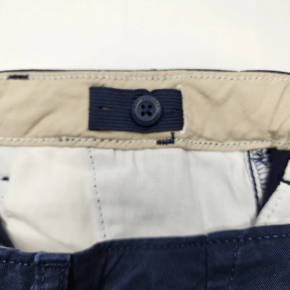Gap Kids Chino Shorts Boys 14‎ Slim Tapestry Navy Blue New With Tags 738577-01